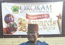 Unity and Development Take Centre Stage as Okam Forum Raises Over N60m at Annual Gala